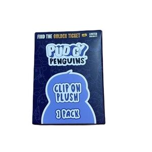 Pudgy Penguins Clip On Plush NEW 1 Mystery Pack Stuffed Key Chain